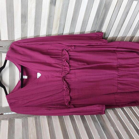 Women's Maternity Dress with Ruffle Detail | Isabel Maternity | XXL - Picture 1 of 8